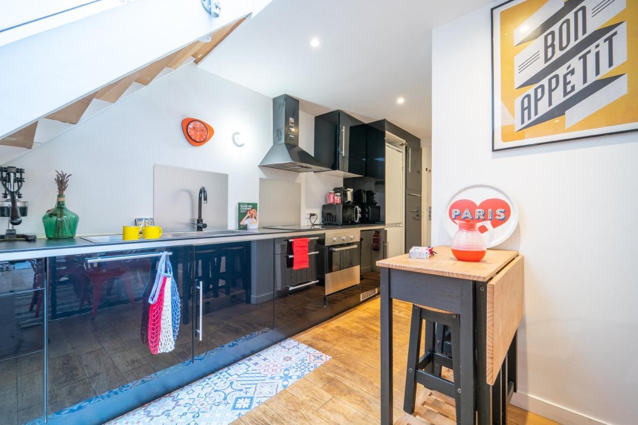 Loft Familial Au Coeur De Paris Avec Clim, Arcade Et Baby-Foot Proche Republique Et Canal St Martin Exterior photo