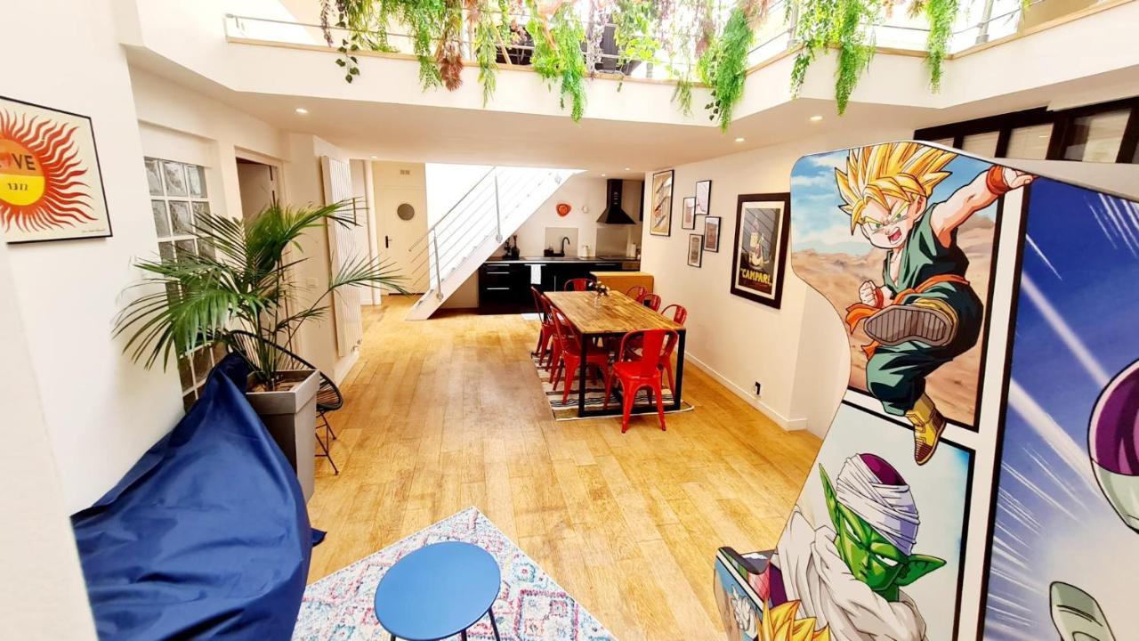 Loft Familial Au Coeur De Paris Avec Clim, Arcade Et Baby-Foot Proche Republique Et Canal St Martin Exterior photo