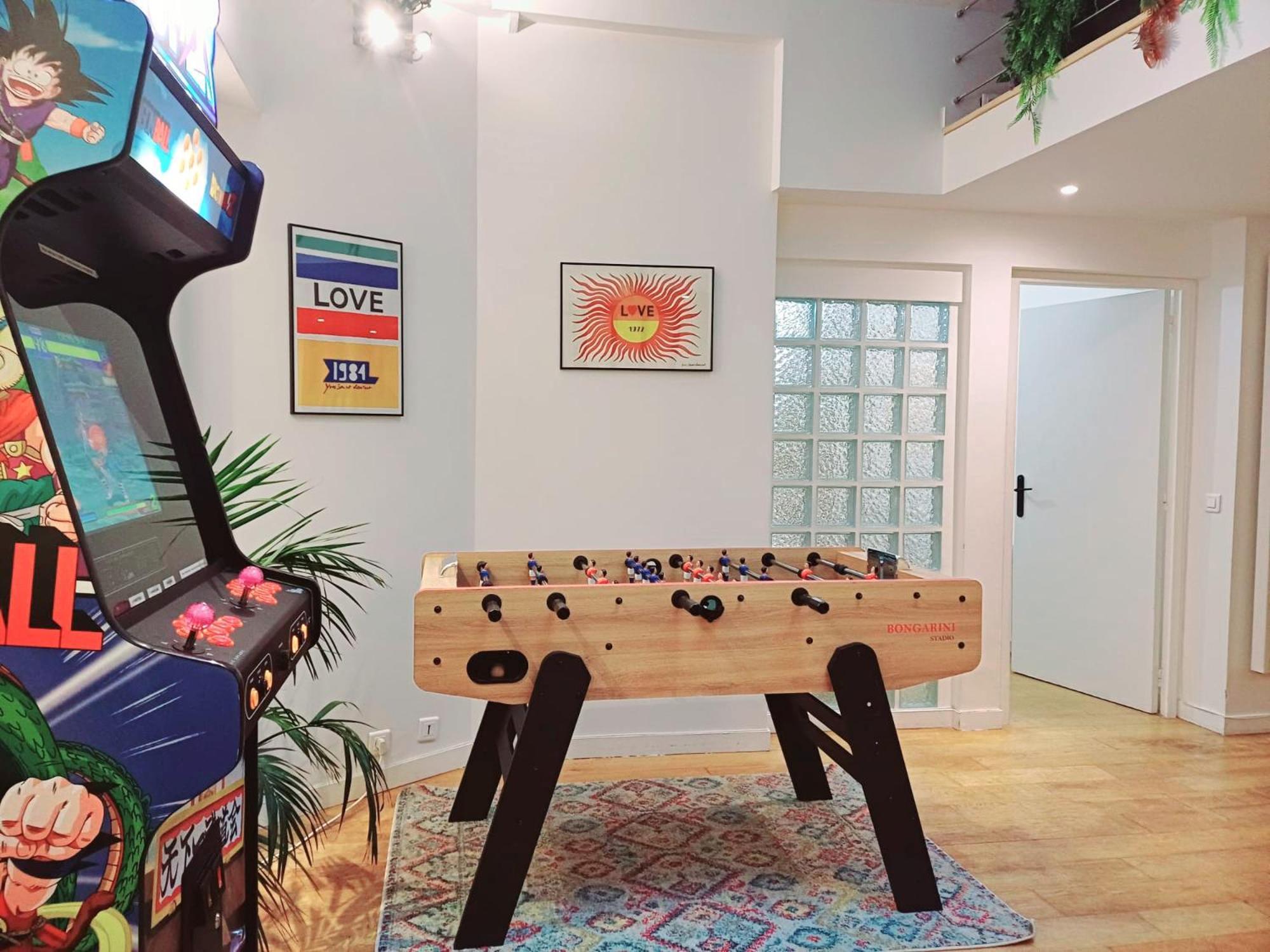 Loft Familial Au Coeur De Paris Avec Clim, Arcade Et Baby-Foot Proche Republique Et Canal St Martin Exterior photo